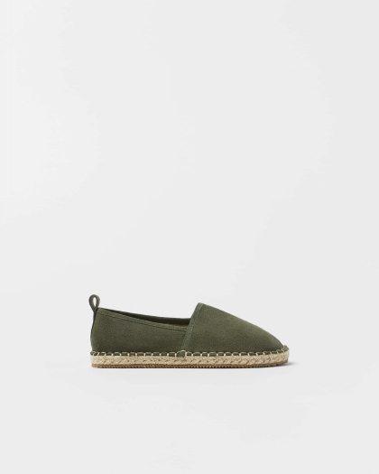 Jute Leather Espadrilles